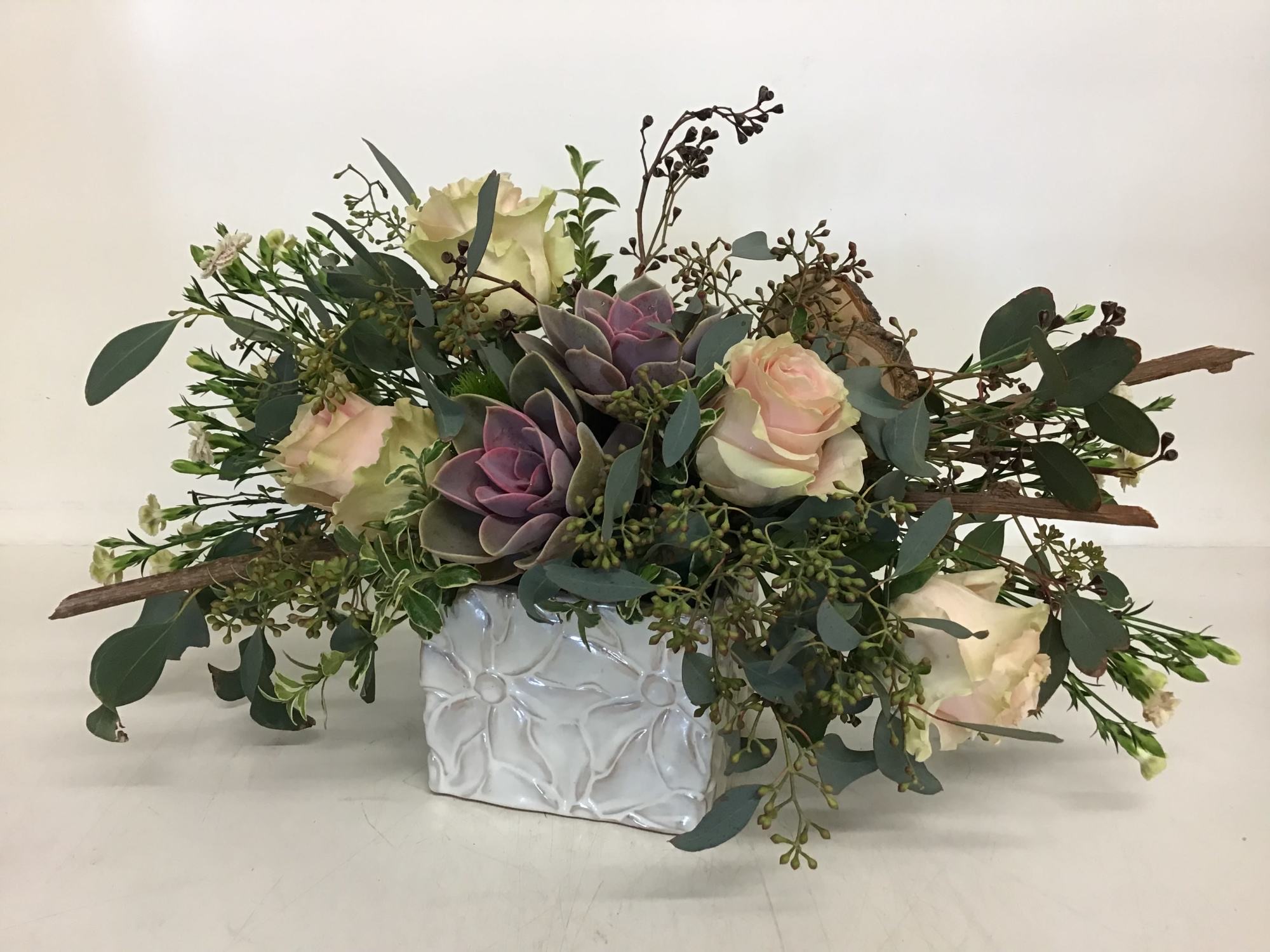 Stunning — hand-crafted arrangement, hand-composed in The Flower Lover atelier in Huntington Beach